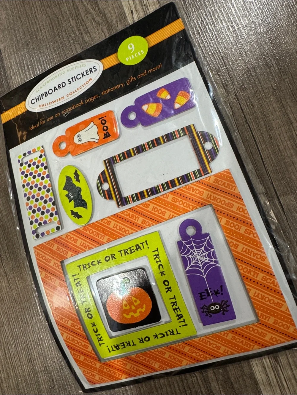 Halloween Scrap book bundle + Case.